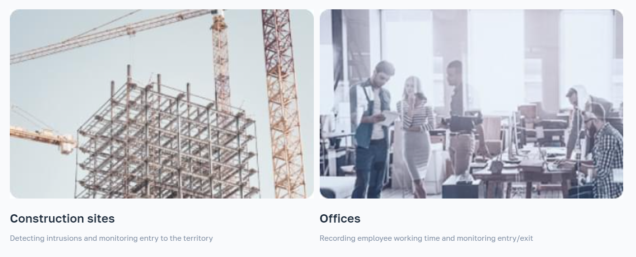 construction sites & offices